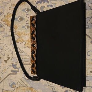 Vintage After Five Black Handbag